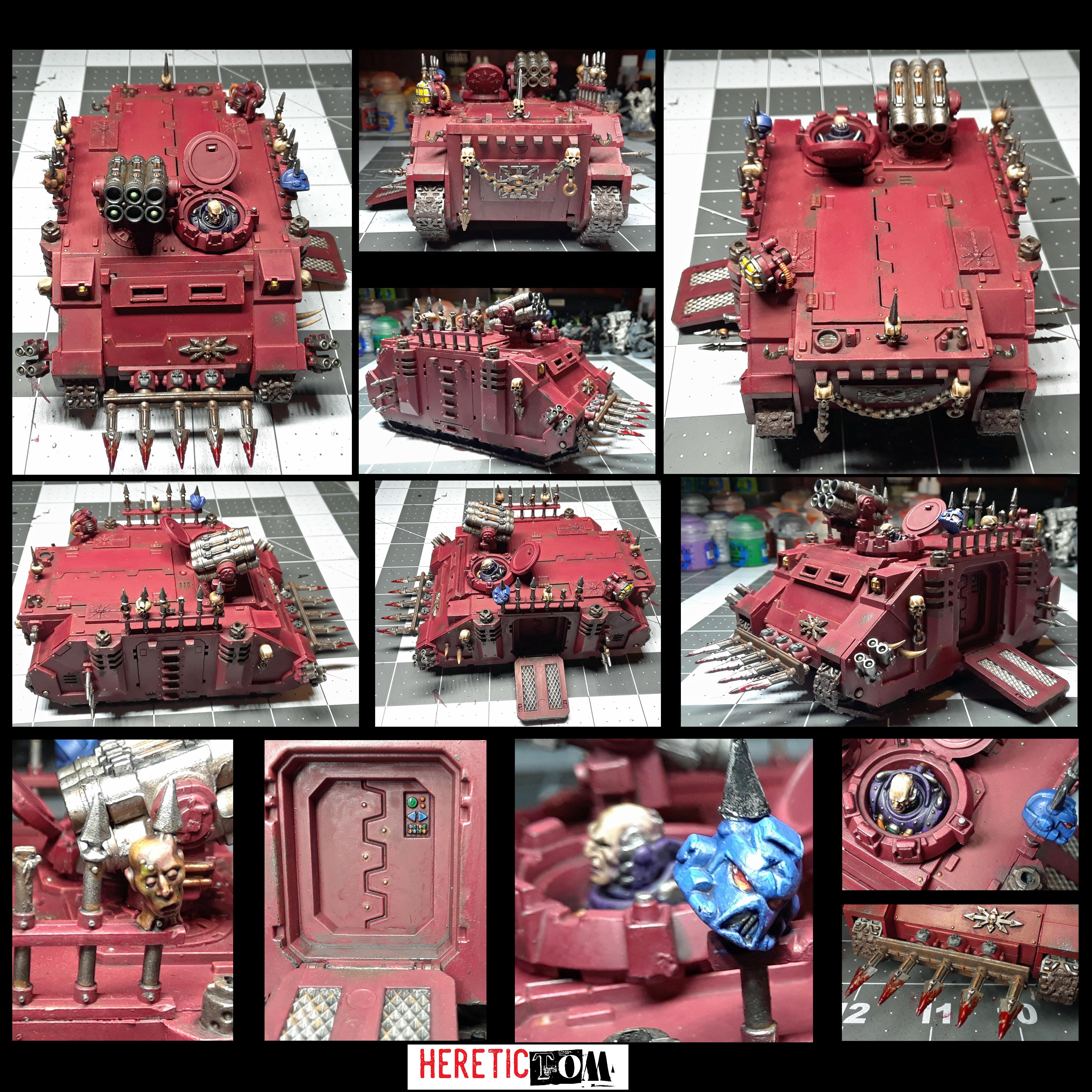 Warhammer 40000 rhino схема